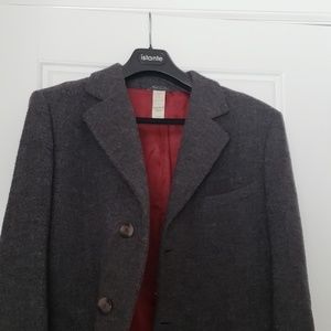 Istante by Versace Wool Coat